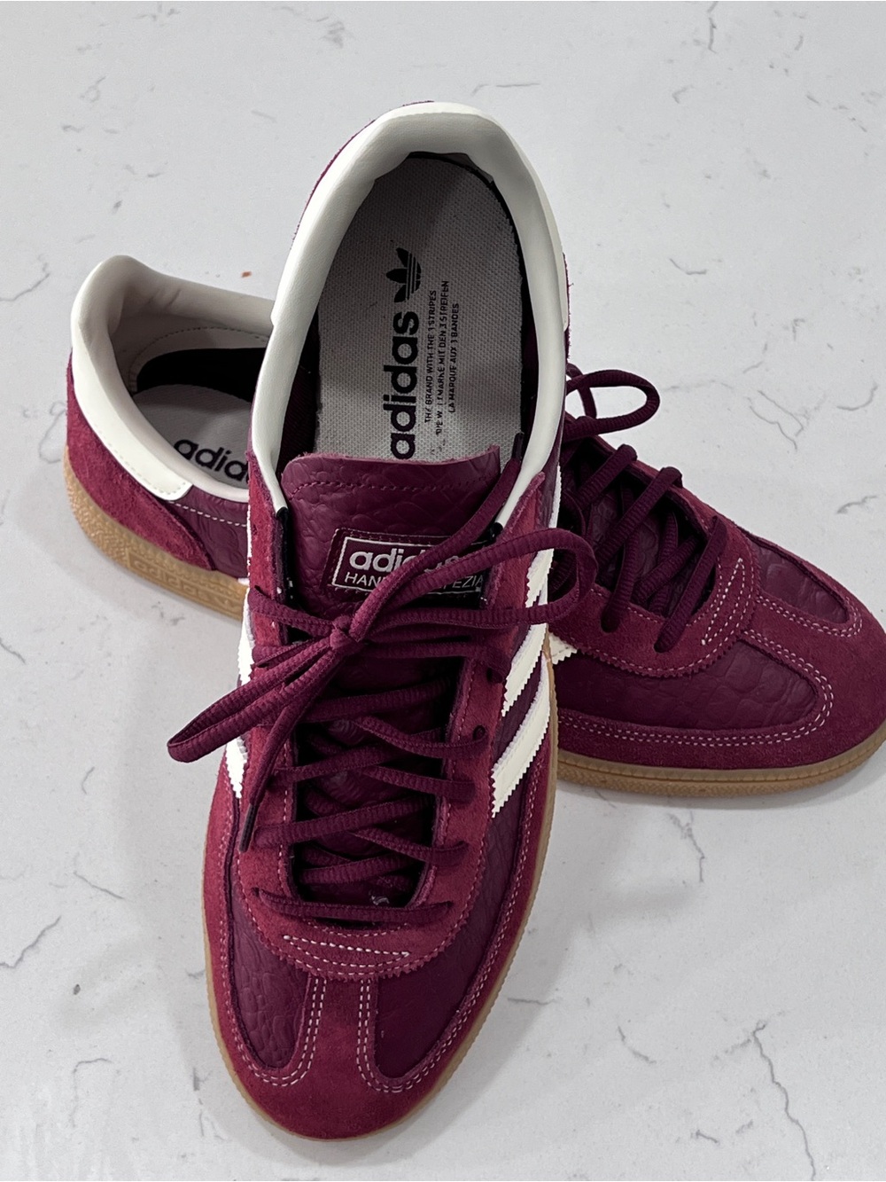 adidas Originals Handball Spezial "Gator" Shadow Red Cream White KI8686 Men S12